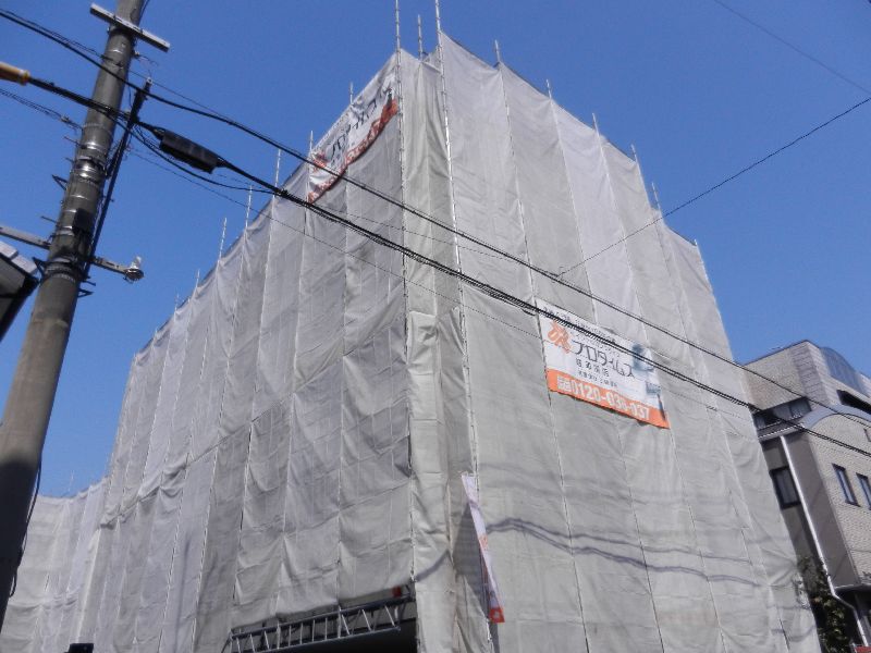 岐阜県関市　某アパート　外壁塗装及び防水工事