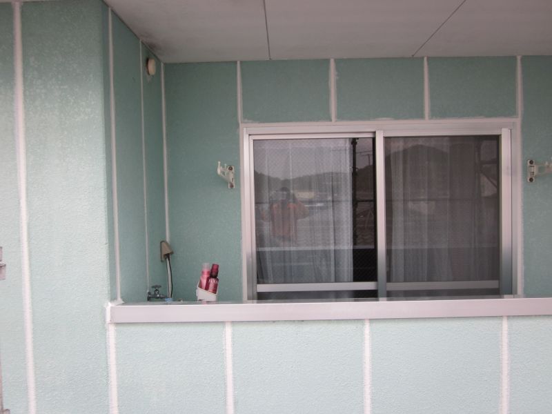 関市内某アパート　屋根壁塗装