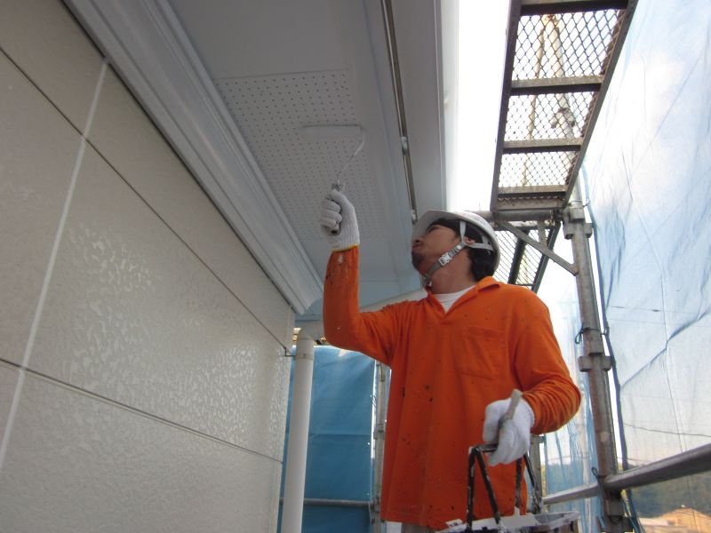 美濃加茂市某アパート　屋根壁塗装工事
