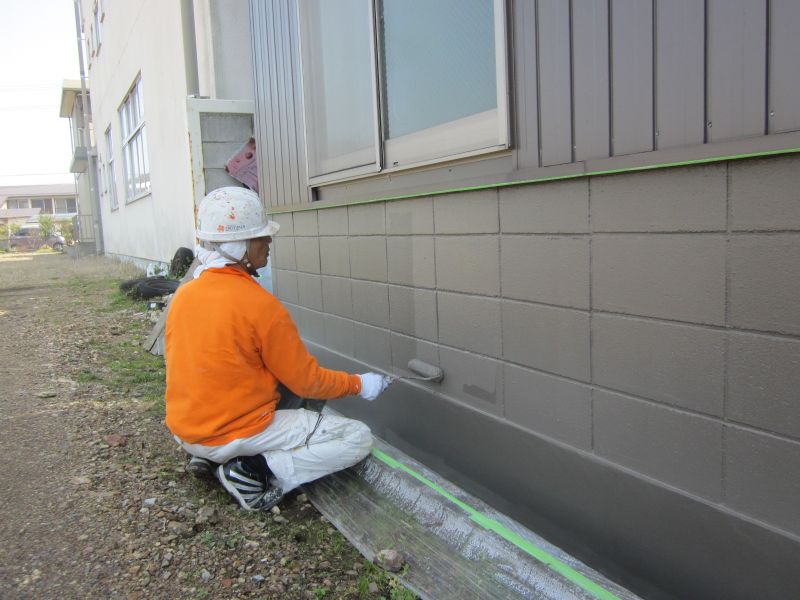 関市緑町某工場　外壁塗装工事