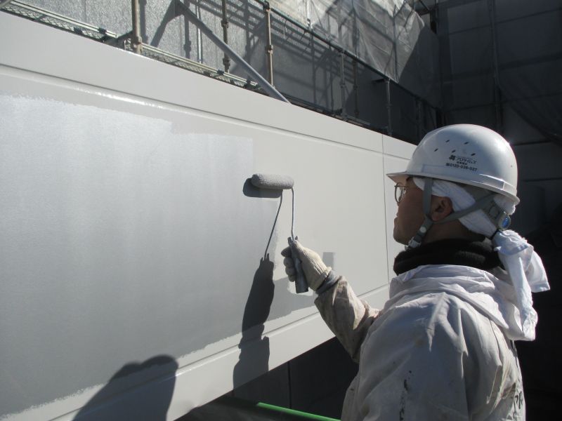 岐阜県美濃市某企業外壁塗装工事