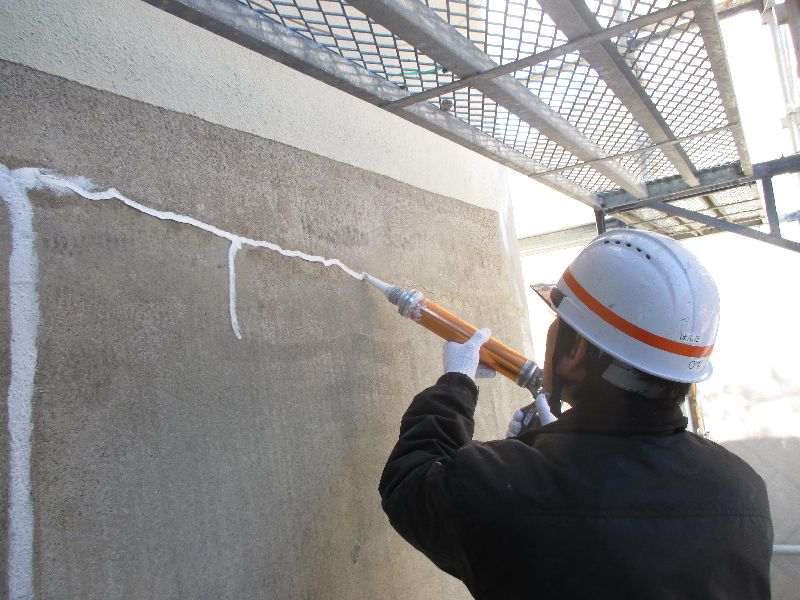 岐阜県関市某企業　外壁補修塗装及び防水工事