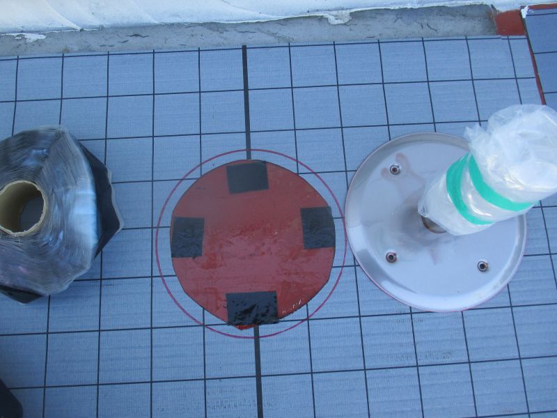 岐阜県可児市　某工場　庇部分　雨漏り修繕工事　防水　天井貼り替え