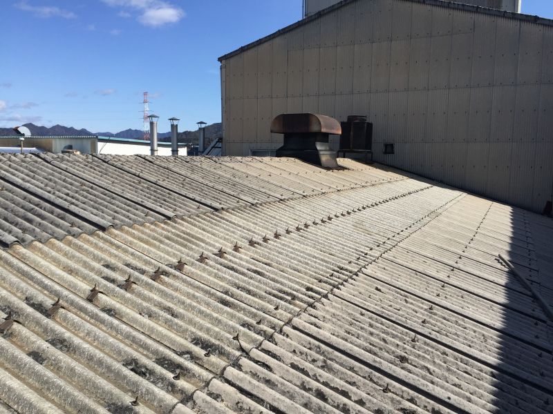 県内　某工場　屋根カバー工法
