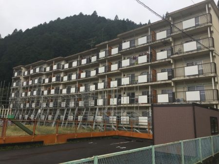 郡上市市営住宅断熱塗装改修工事