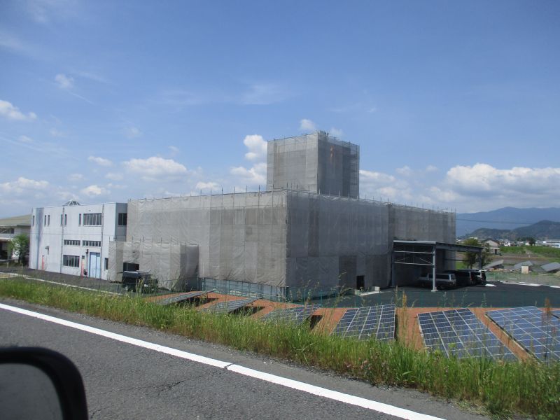 岐阜県某工場大規模改修工事　外壁改修