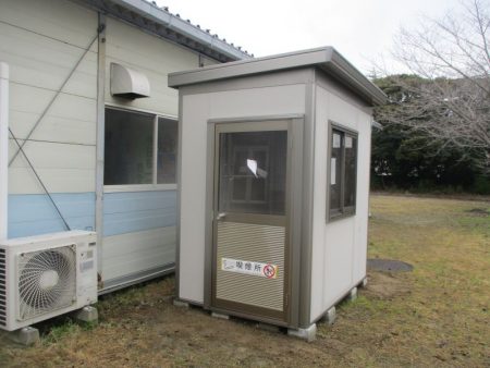 愛知県内　喫煙所新設工事