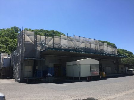 岐阜県可児市　食品工場様　外部改修工事