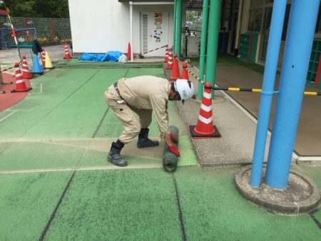 関市　某幼稚園　外構改修工事