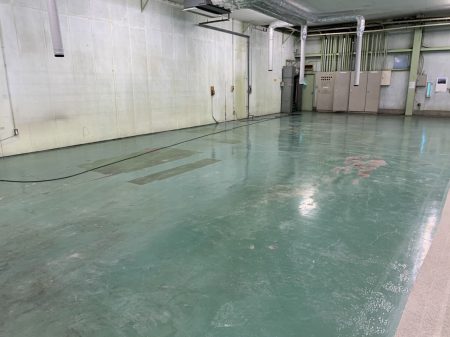 関市工場塗床工事