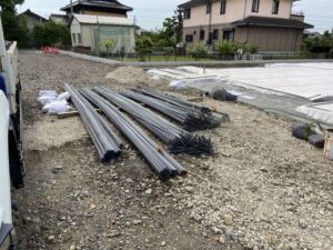 美濃加茂市　デイサービス新築工事　基礎工事　配筋