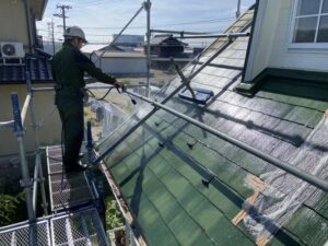 関市　屋根雨漏れ修繕工事