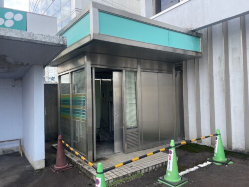岐阜県関市　ATM解体工事