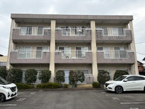 関市アパート塗装工事