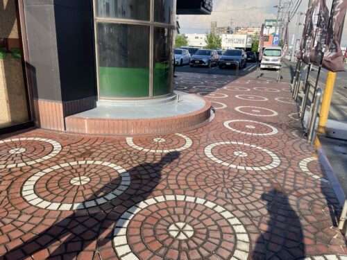 岐阜県岐阜市 店舗・事務所ビルアプローチ改修工事