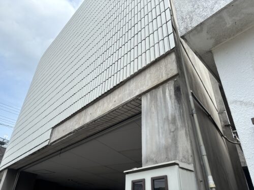 岐阜県関市企業様　外壁タイルの剥落調査