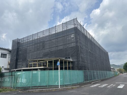 岐阜県加茂郡　企業様工場外壁塗装工事