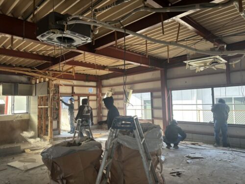 岐阜県関市　企業様　解体・水道工事