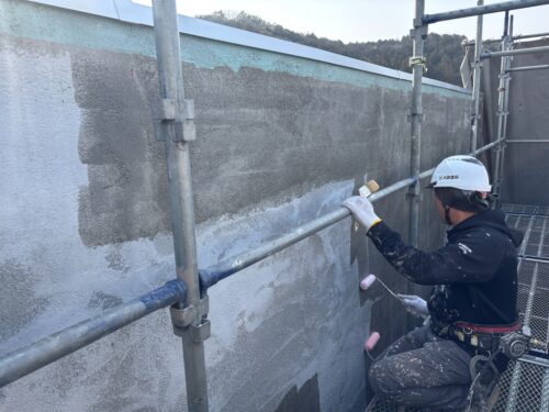 岐阜県関市企業様　外壁タイルの改修工事　Vol.4