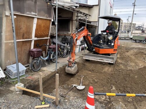 岐阜市　倉庫新築工事