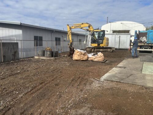 岐阜県関市　水道工事