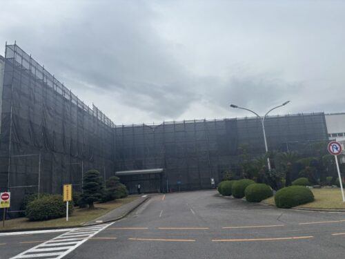 愛知県額田郡　企業様外壁塗装工事　2期目
