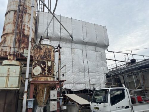 愛知県企業様　基礎補強・鉄骨補強・塗装工事