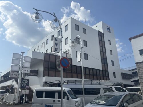 岐阜県美濃加茂市　ビジネスホテル塗装工事