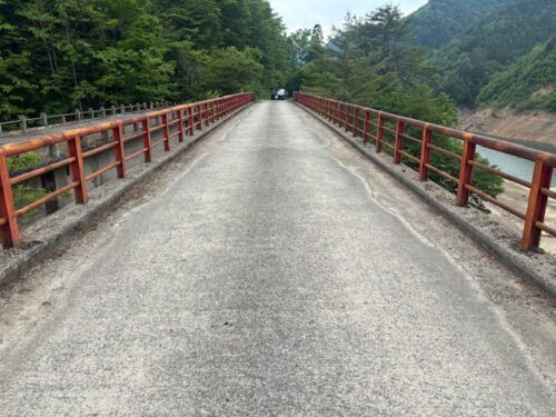 日照岳林道小黒谷橋梁改良工事