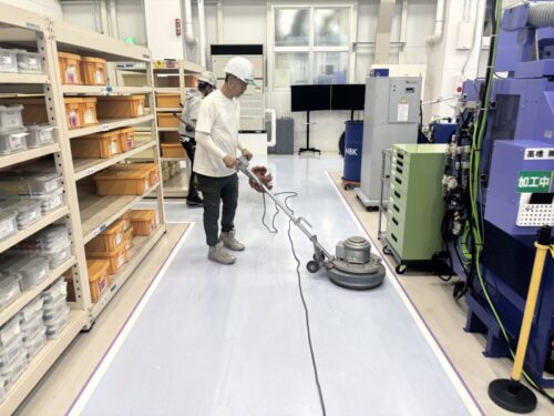 岐阜県関市　企業様　塗床工事